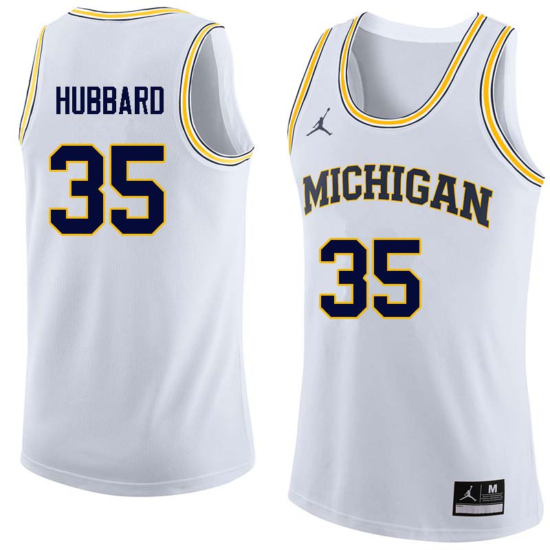 Men #35 Phil Hubbard Michigan Wolverines College Basketball Jerseys Sale-White - Click Image to Close